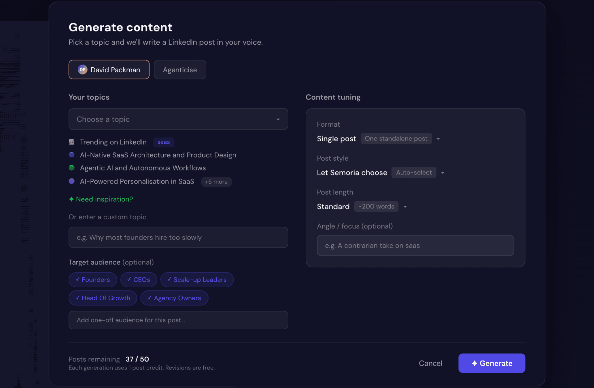 Research to draft in seconds